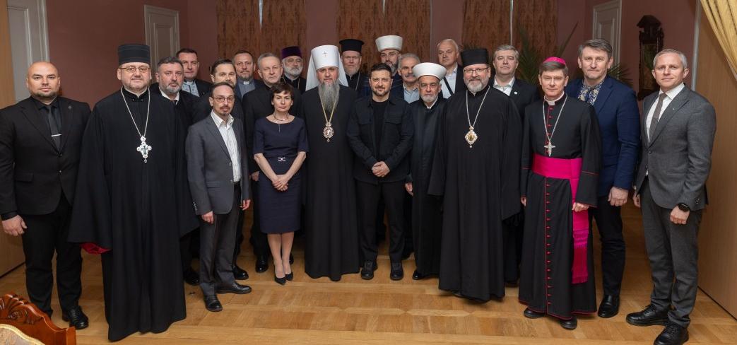 Українці потребують нашої духовної підтримки: члени ВРЦіРО зустрілися з главою держави