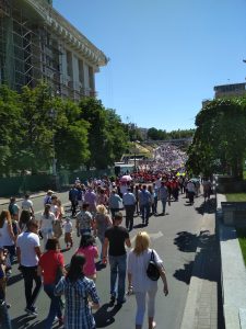 Враження після Всеукраїнської ходи на захист прав дітей і сімей
