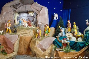 Вертепи в храмах Києва та Житомира