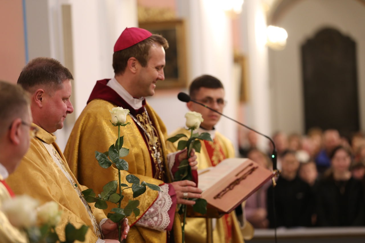 Святе Пасхальне Тридення у конкафедральному храмі Святої Софії в Житомирі