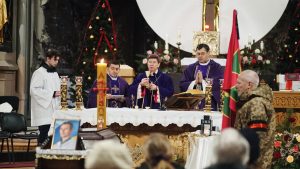 Єпископ Кривицький провів в останню путь загиблого захисника України