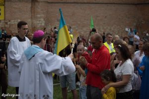 Зустріч паломників у Бердичеві