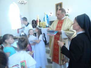 ЗАКІНЧЕННЯ КАТЕХЕТИЧНОГО РОКУ В ПАРАФІЯХ ОСИКОВО, ГРИШКІВЦЯХ ТА СВ. МАРКА В БЕРДИЧЕВІ