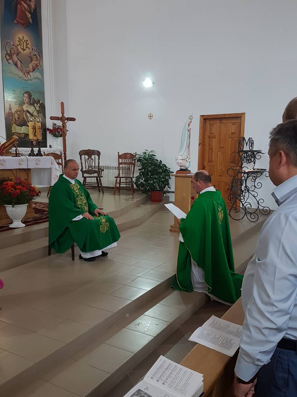 В ОЛЕВСЬКУ ВІДБУЛОСЯ ВПРОВАДЖЕННЯ НОВОГО НАСТОЯТЕЛЯ