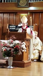 Служба Божа приурочена врочистому відкриттю вулиці ім. Йоана Павла ІІ у Києві
