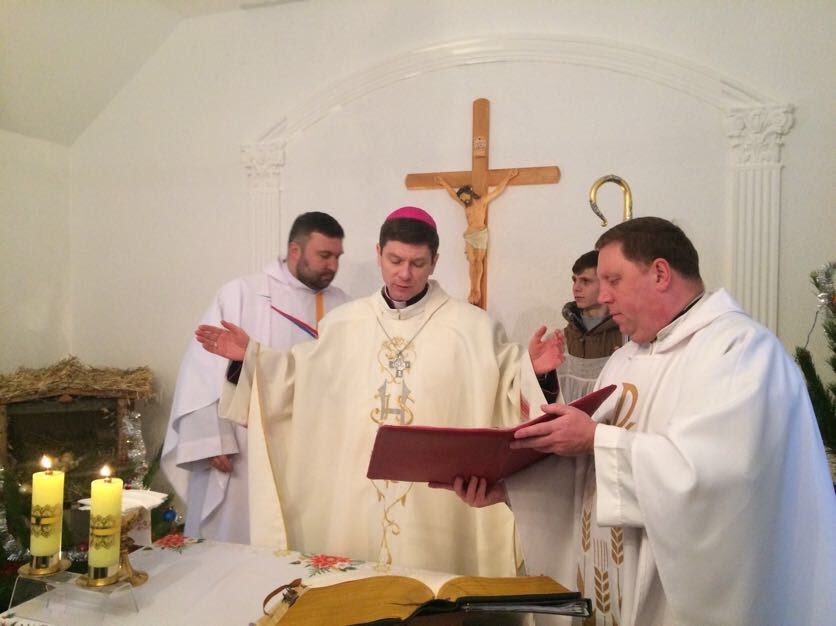 Освячення нової каплиці в с. Мартинівка