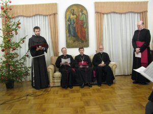 Різдвяна зустріч в нунціатурі