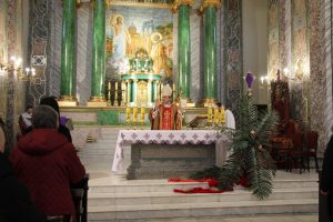 Вербна неділя в храмі св. Олександра в Києві