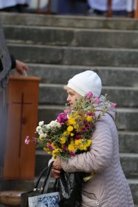 Служба Божа за померлих на польському цвинтарі в Житомирі