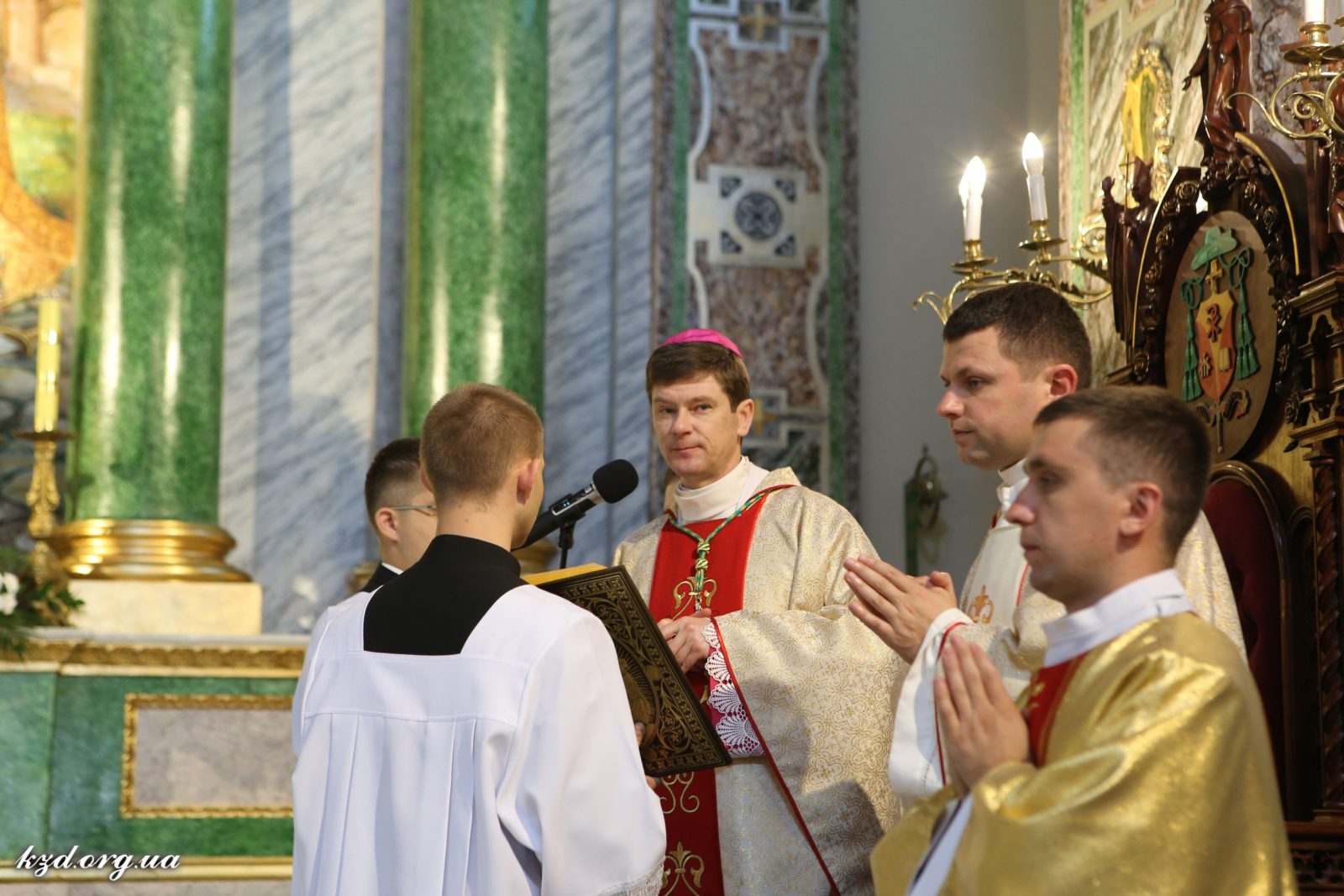 Дияконські свячення Миколи Пантуса
