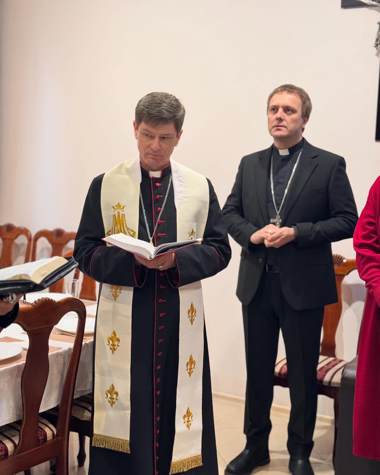 Різдвяна зустріч у єпископській курії