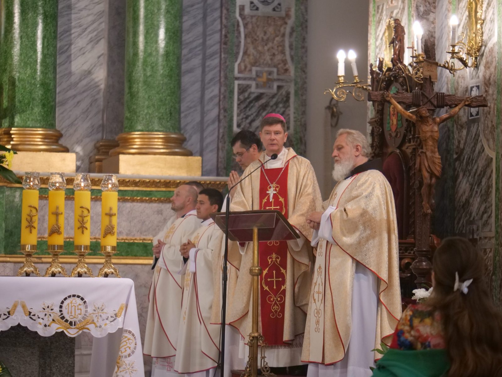 У Києві відзначили подвійне свято: Народження Йоана Хрестителя і річницю свячень єпископа Віталія