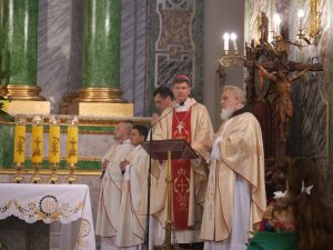 У Києві відзначили подвійне свято: Народження Йоана Хрестителя і річницю свячень єпископа Віталія