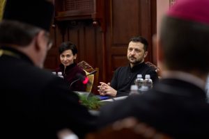 Зустріч Всеукраїнської ради Церков з главою держави: відстоювати інтереси України у світі